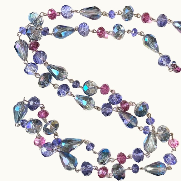 Multicolor Beaded Necklace - Picture 3 of 5